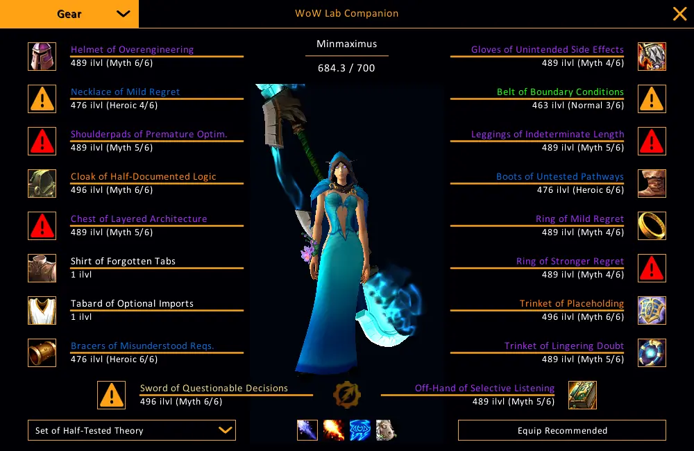 Character snapshots